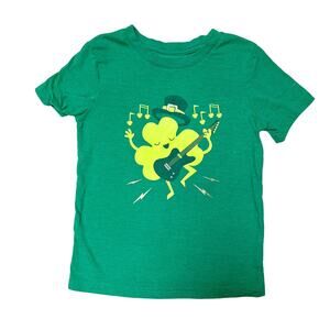 Cat & Jack Shamrock Tee Size 5T
